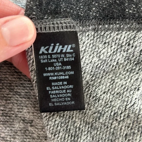 KUHL Women's Viola Nova Pullover Cowl Neck Gray XL - Picture 7 of 8